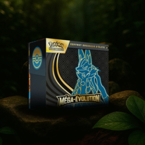 Coffret Dresseur d’Élite Pokémon – Méga-Évolution Lucario (ETB)